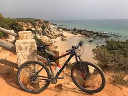 Cycling through the Andalusian countryside